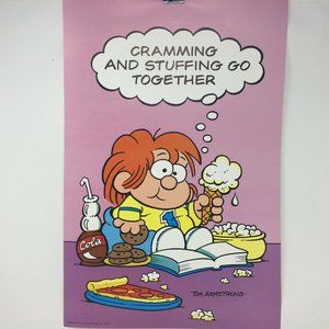 Marvin 'Cramming & Stuffing Go Together' Poster